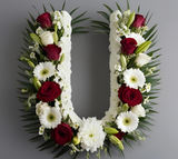 "U" OASIS® NAYLORBASE® Eco-Base Quick Clip Floral Foam Tribute Letters