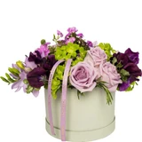 Hat Boxes - Plain Green (Set)