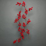 Bright Red Berry Garland (180cm)
