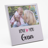 Cheerfull Gran Aluminium Photo Frame (6 x 4)
