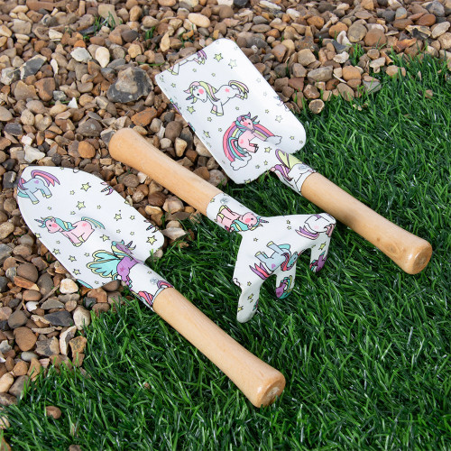 Unicorn Garden Tool Set