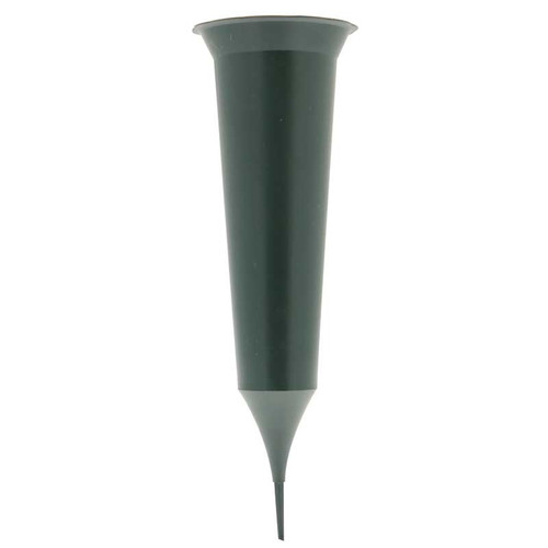 32cm Green Spike Grave Vase