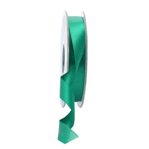Emerald Satin Ribbon 15mm 