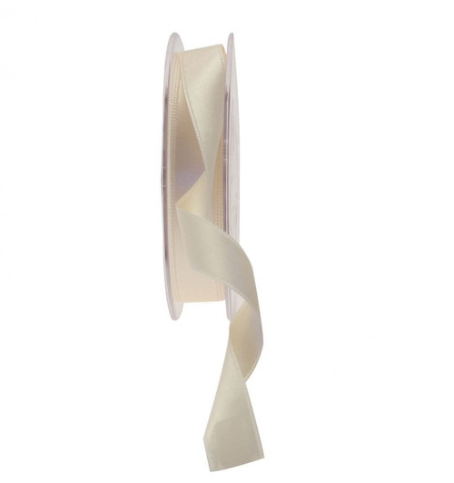 Oyster Satin Ribbon 15mm 