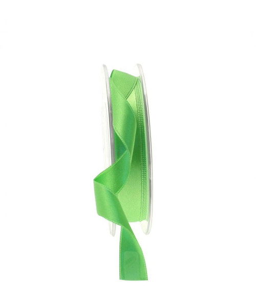 Lime Satin Ribbon 15mm