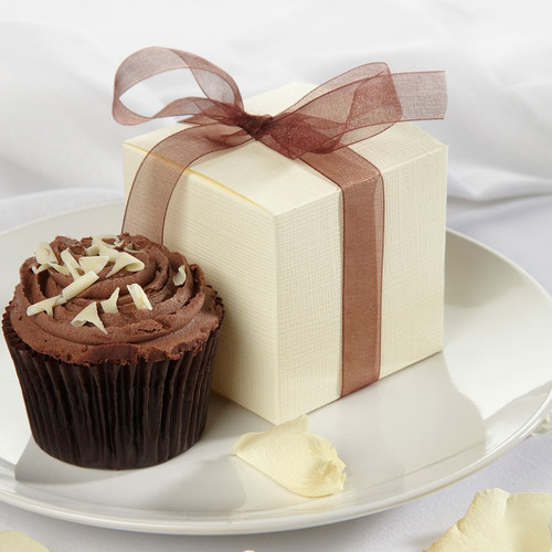 Ivory Cupcake Box
