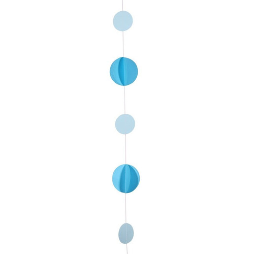 Blue Circle Balloon Tail 
