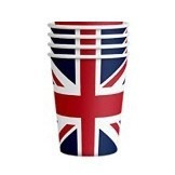 Union Jack Party Cups (Pack of 8)