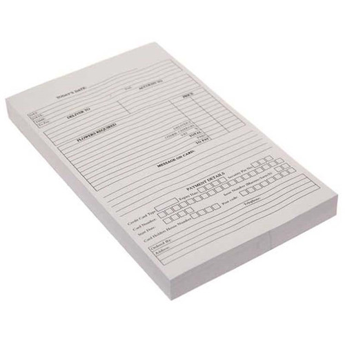 Shop Order Pad