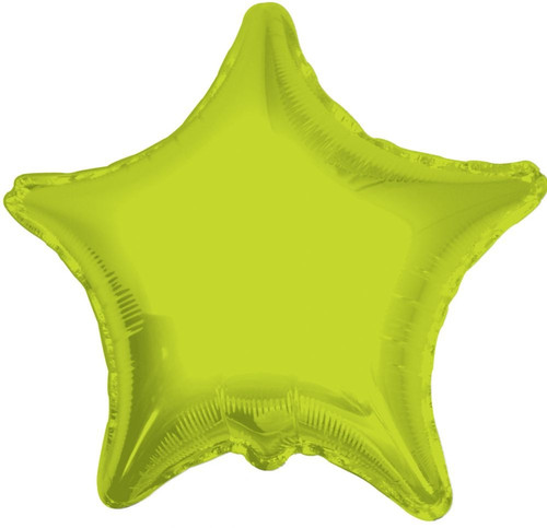 Lime Green Star Balloon (22inch)