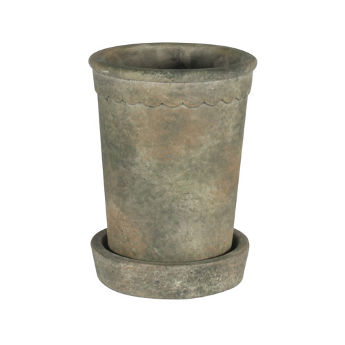 Small Cement Paysanne Planter 