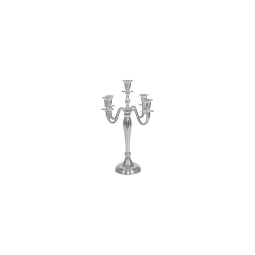Burnished Silver Creation Vogue Candelabra (60cm)