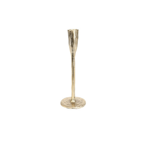 Organic Covent Garden Candle Stick Raw Bright Gold (H20cm)