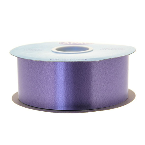 50mm Plain Poly Ribbon - Lavender