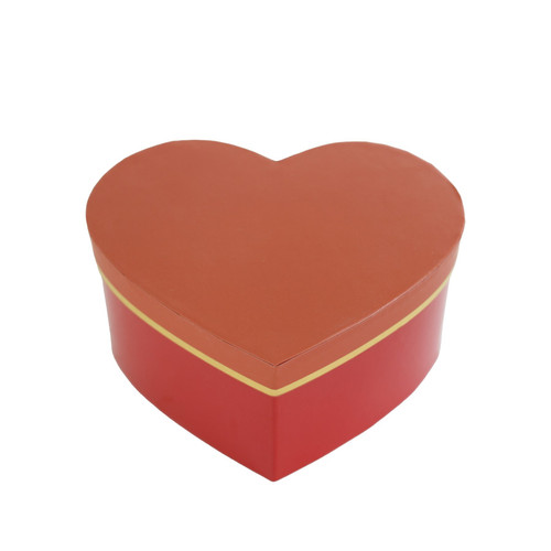Red Heart Shaped Hat box