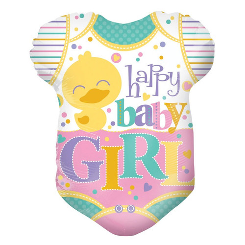 Foil Balloon (Shape) - Baby Clothes Girl (18")