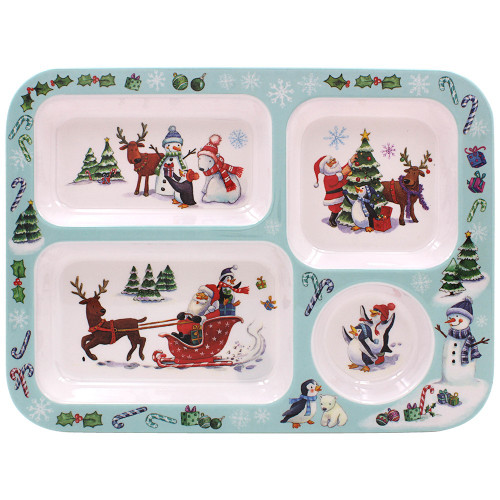 Winter Wonderland Compartment Tray