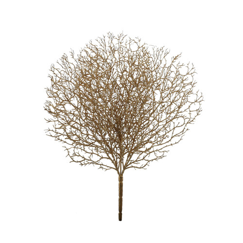 Coral Bush - Gold (34cm)