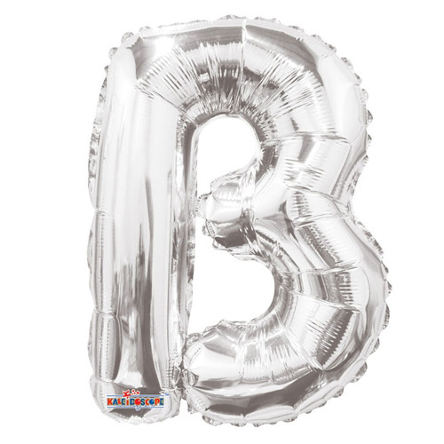 14 inch  Letter Balloon - B - Silver