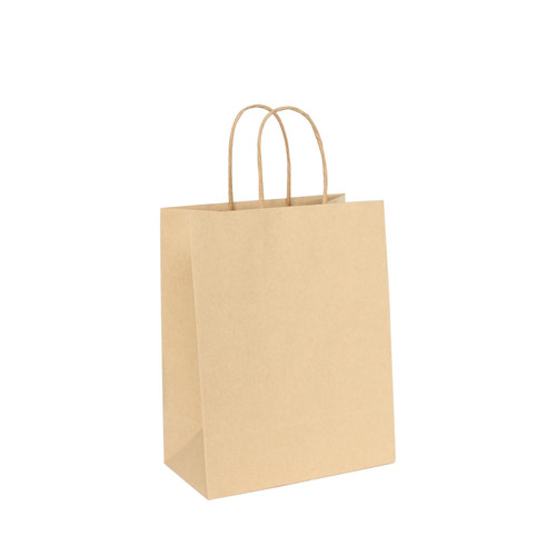 Kraft Paper Bag Brown (H26cm x W20cm x D11cm)  - Pack of 10