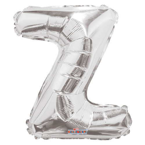 14 inch  Letter Balloon - Z - Silver