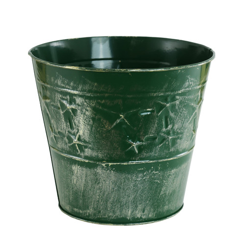 Green Star Zinc Bucket (21cm)