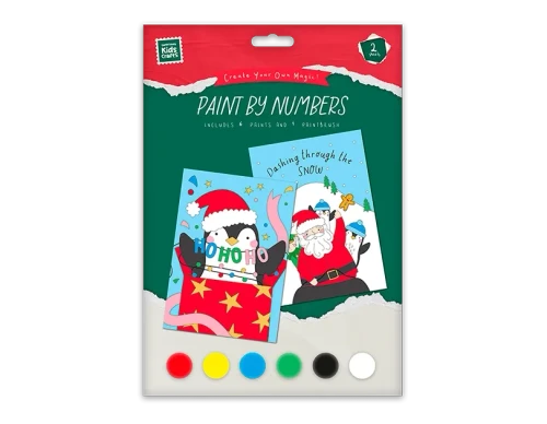 Christmas Paint by Numbers (Pack of 2)