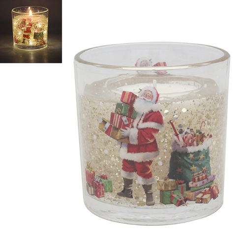 Santa LED Candle