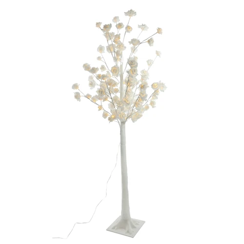 Warm White LED Rose Petal Tree (1.5m)