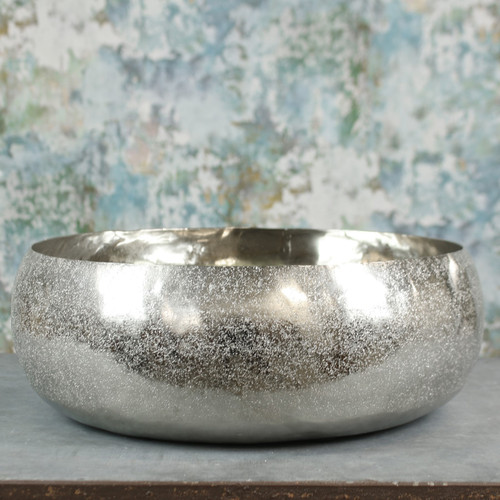 Mayfair Bowl Large Silver 14cm H x 39cm Dia