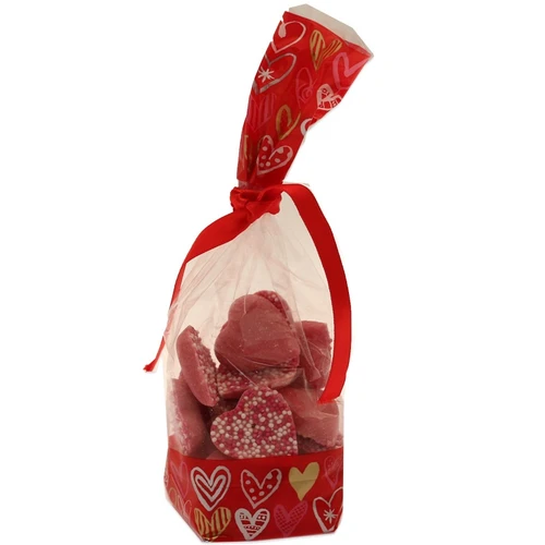 Pink Hearts with Sprinkles (150g)
