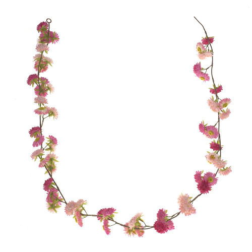 Pink Strawflower Garland (180cm)