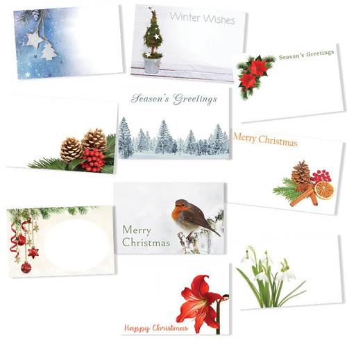 Flat Message Cards - Joy of the Season