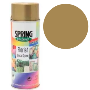 Florist Deco Spray Paint - Euro-Aerosols Gold Brite (400ml)