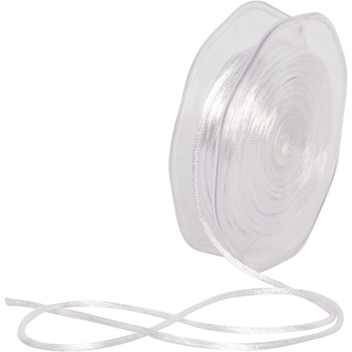 2mm Satin Cord - White