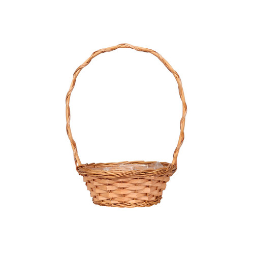 9" Hollywood Round Basket with Handle