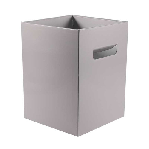 Hand Tie Bouquet Delivery Boxes Tall - Silver Metallic