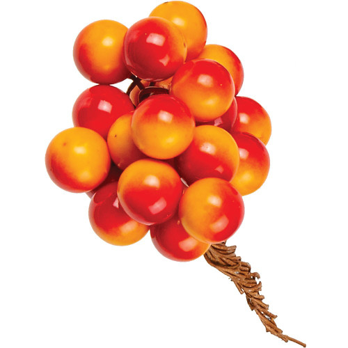 Berry Bunch on Wires - Orange