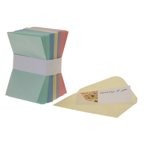 Colour Assorted Envelopes x100