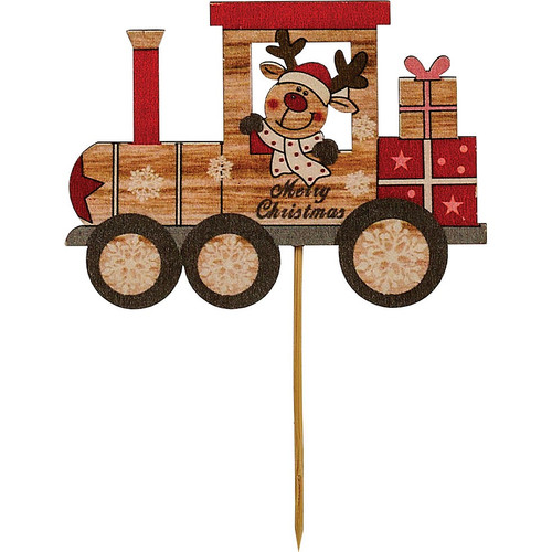 All Aboard The Christmas Train Pick (short cane)
