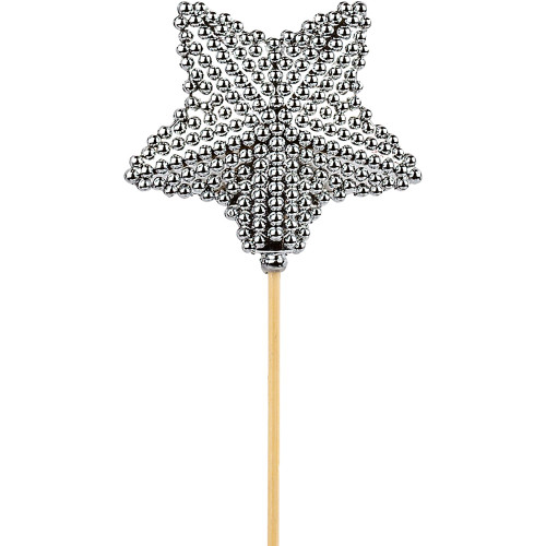 Dazzle Star Pick - Silver