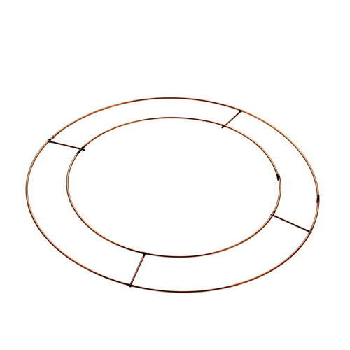 Flat Copper Wreath Frames/Chaplets - Rings 8" (20cm)