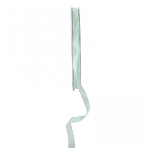 6mm Satin Double Faced Ribbon - Mint Green