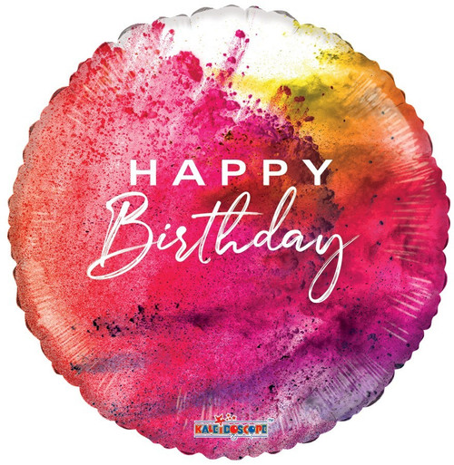 18" Happy Birthday Festival Balloon