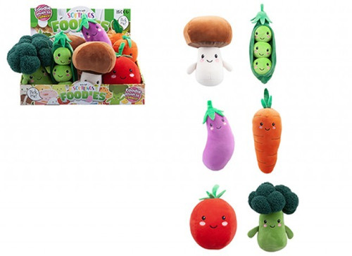 Soft Toy - Softlings Foodies Salad & Vegetables (Assorted Designs)