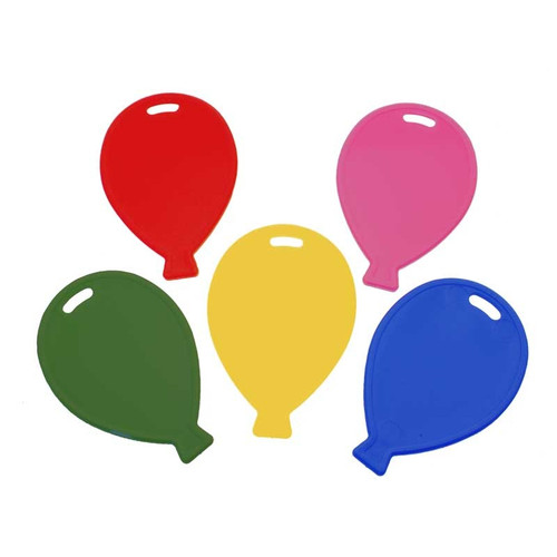 Balloon Weights - Balloons Bright Primary (Assorted Colours)