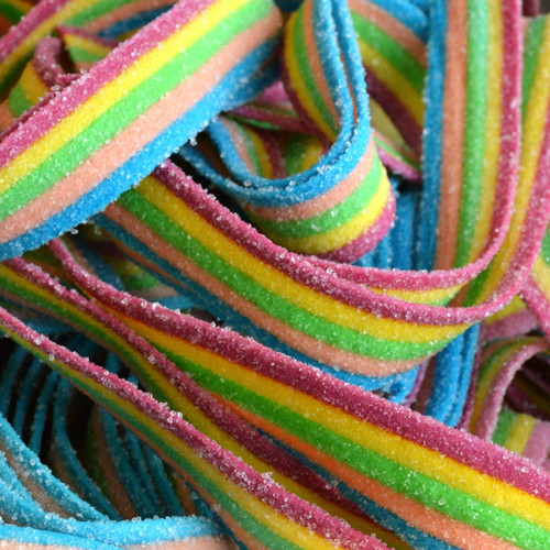 Chewy Belts - Rainbow x 50 Strips