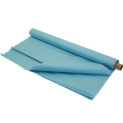 Tissue Paper Plain - Blue Light (48 Sheets on a Roll)