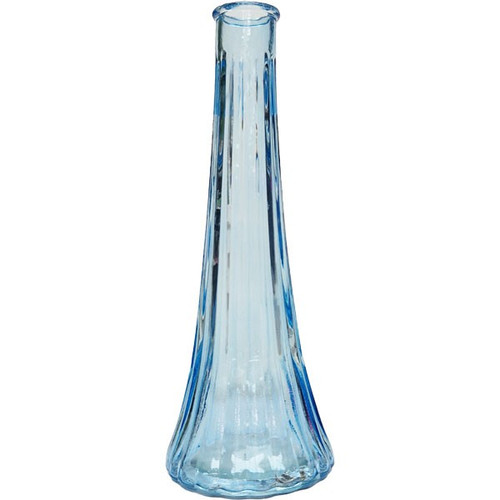 Bud Glass Vase - Ashley - Blue (21cm)