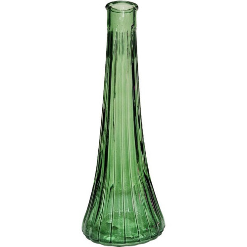 Bud Glass Vase - Ashley - Green (21cm)